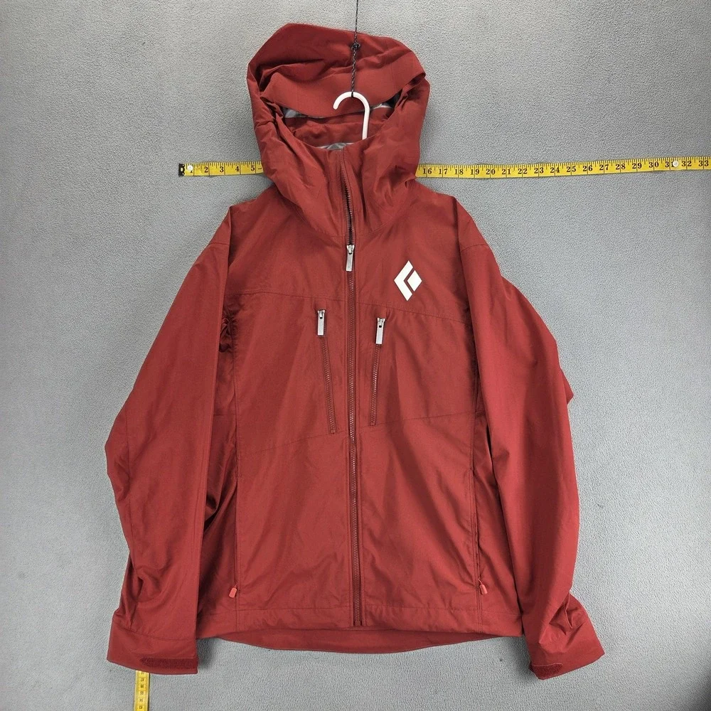 Black Diamond Jacket Mens Medium Red Dawn Patrol Hybrid Shell Ski Snowboard